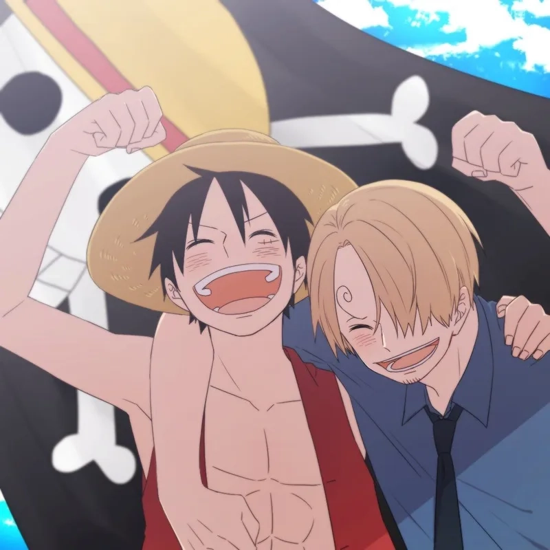 Tình bạn và đối đầu trong luffy and sanji đầy cảm xúc