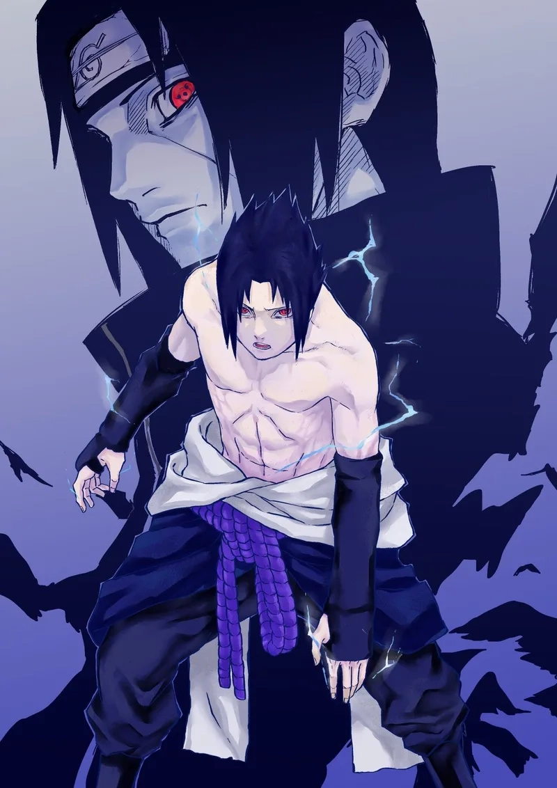 Cuộc đối đầu không thể quên itachi và sasuke