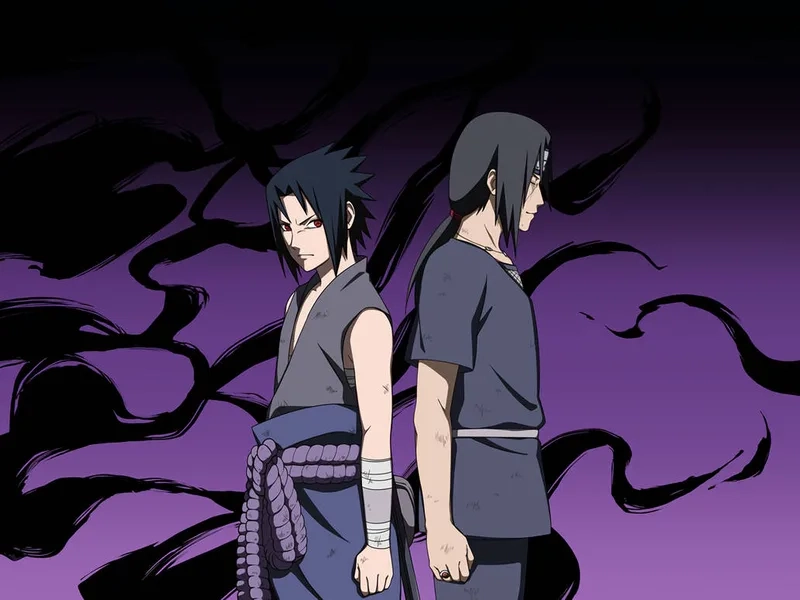 Tình anh em và chiến đấu sasuke và itachi