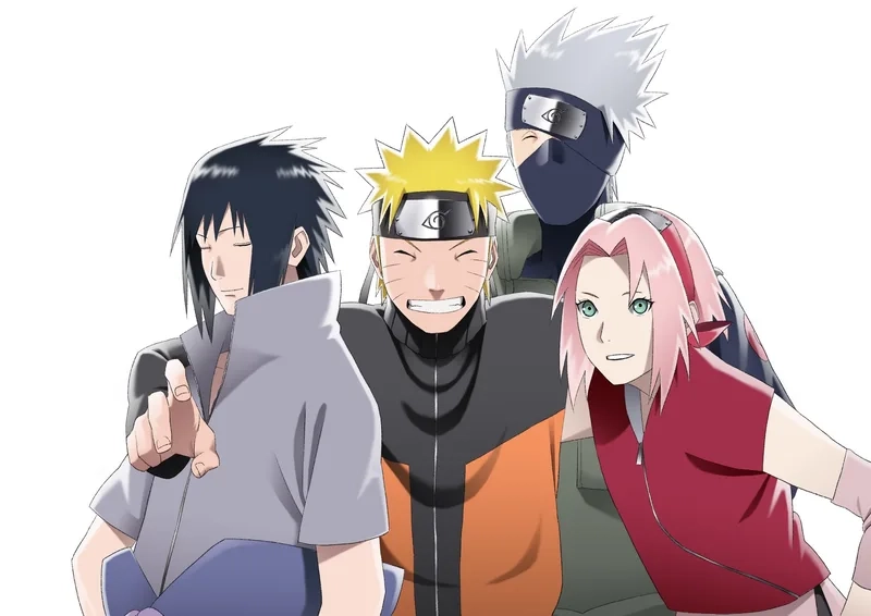 Đồng đội phi thường kakashi sakura naruto sasuke