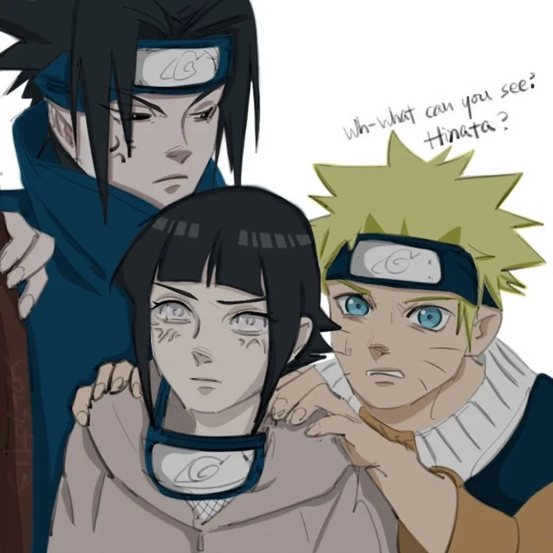 Khoảnh khắc đáng yêu naruto sasuke hinata