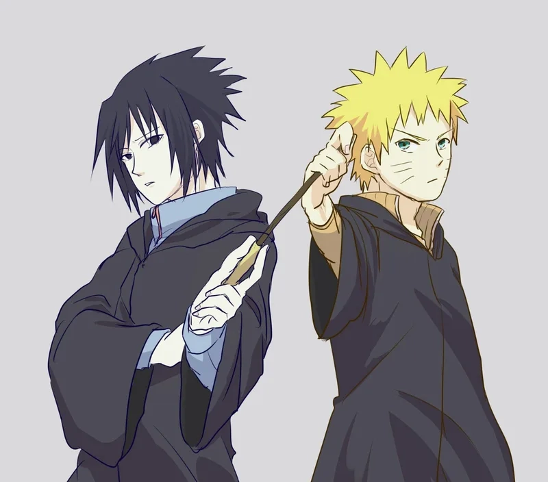 Cảnh hành động đỉnh cao manga sasuke x naruto