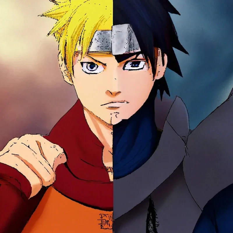 Bộ truyện tuyệt đẹp sasuke naruto manga