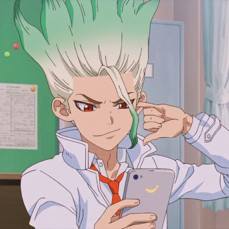 Tạo phong cách riêng với senku ishigami avatar