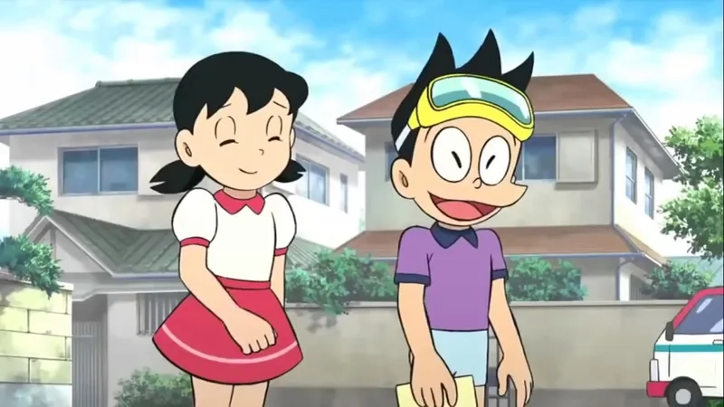 Thưởng thức khoảnh khắc suneo shizuka thú vị