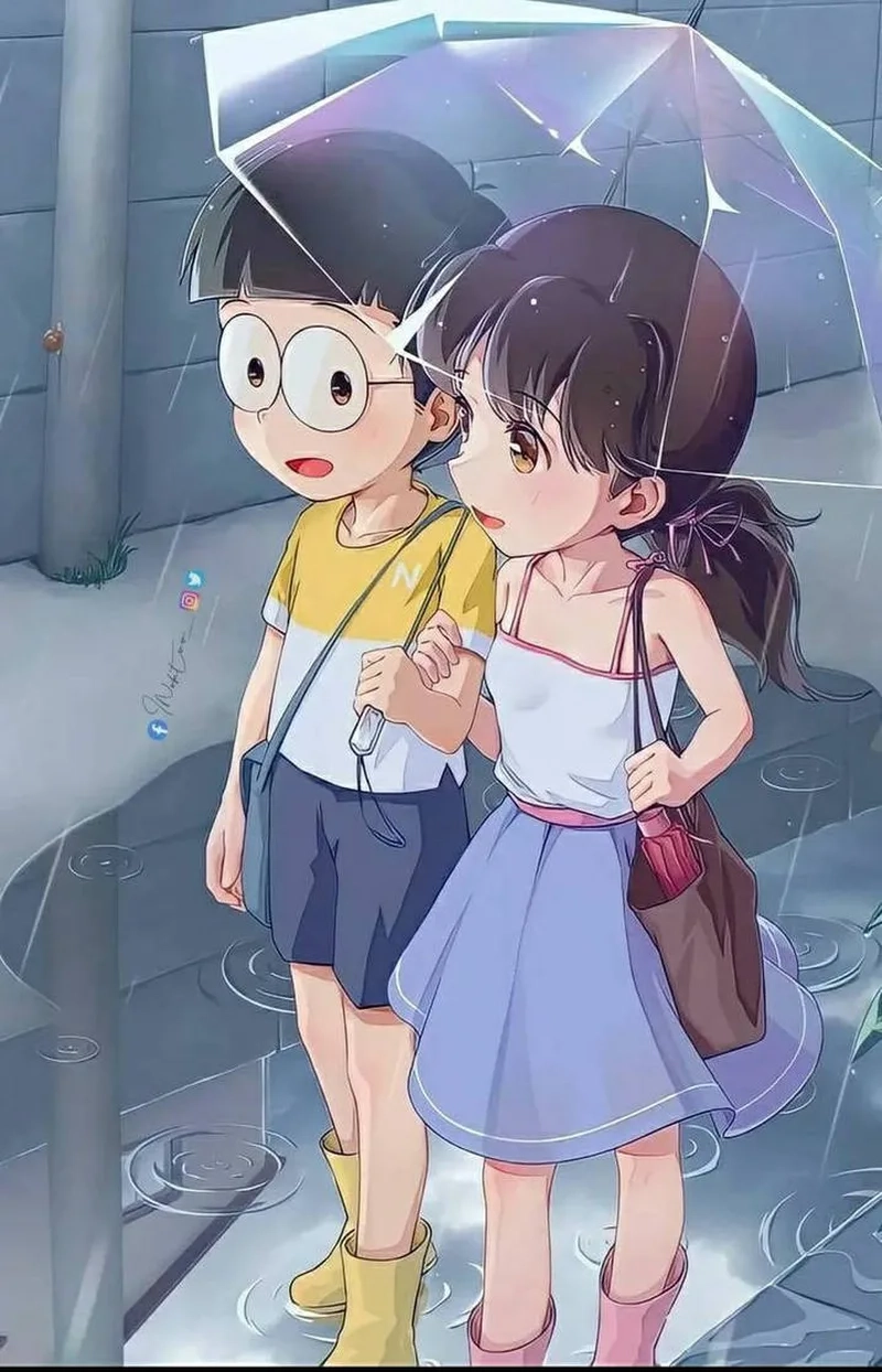 Thưởng thức đôi bạn đáng yêu nobita x shizuka