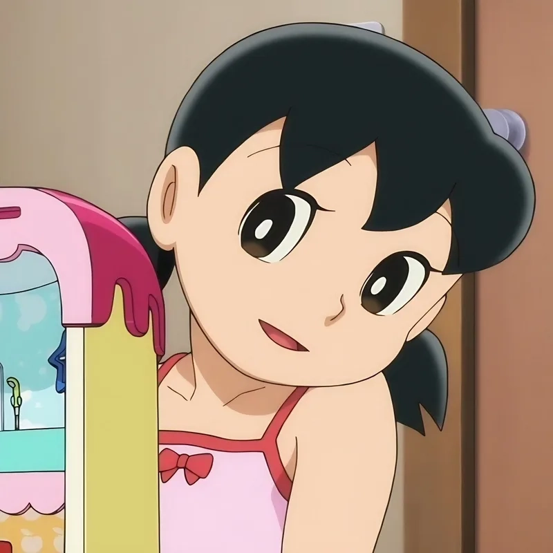 Hình ảnh đáng yêu của hình shizuka cute làm fan tan chảy