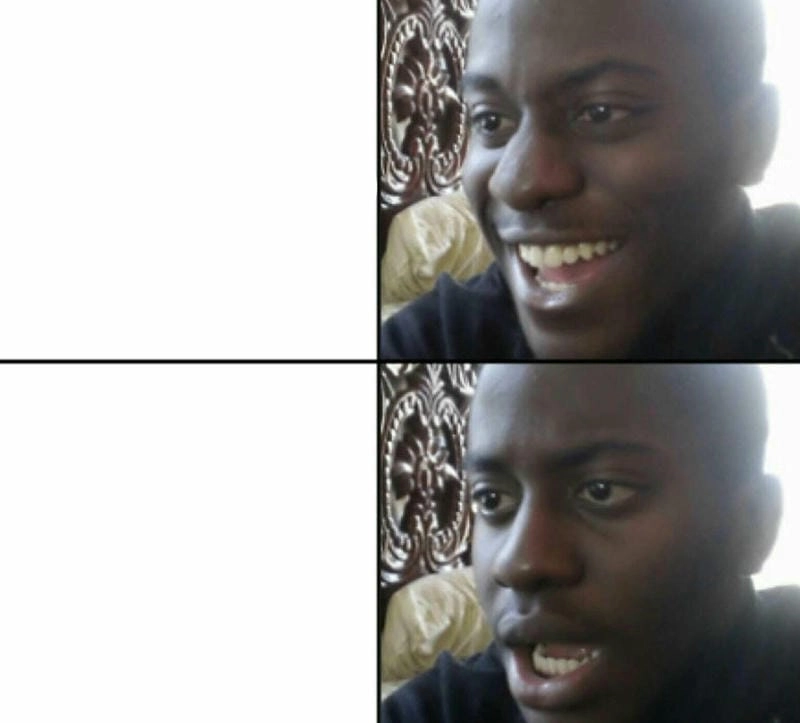 Lạc lối trong shock meme reaction