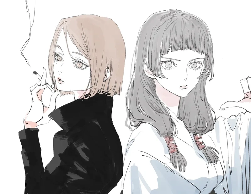 Sự kết hợp tuyệt vời trong jjk shoko x utahime