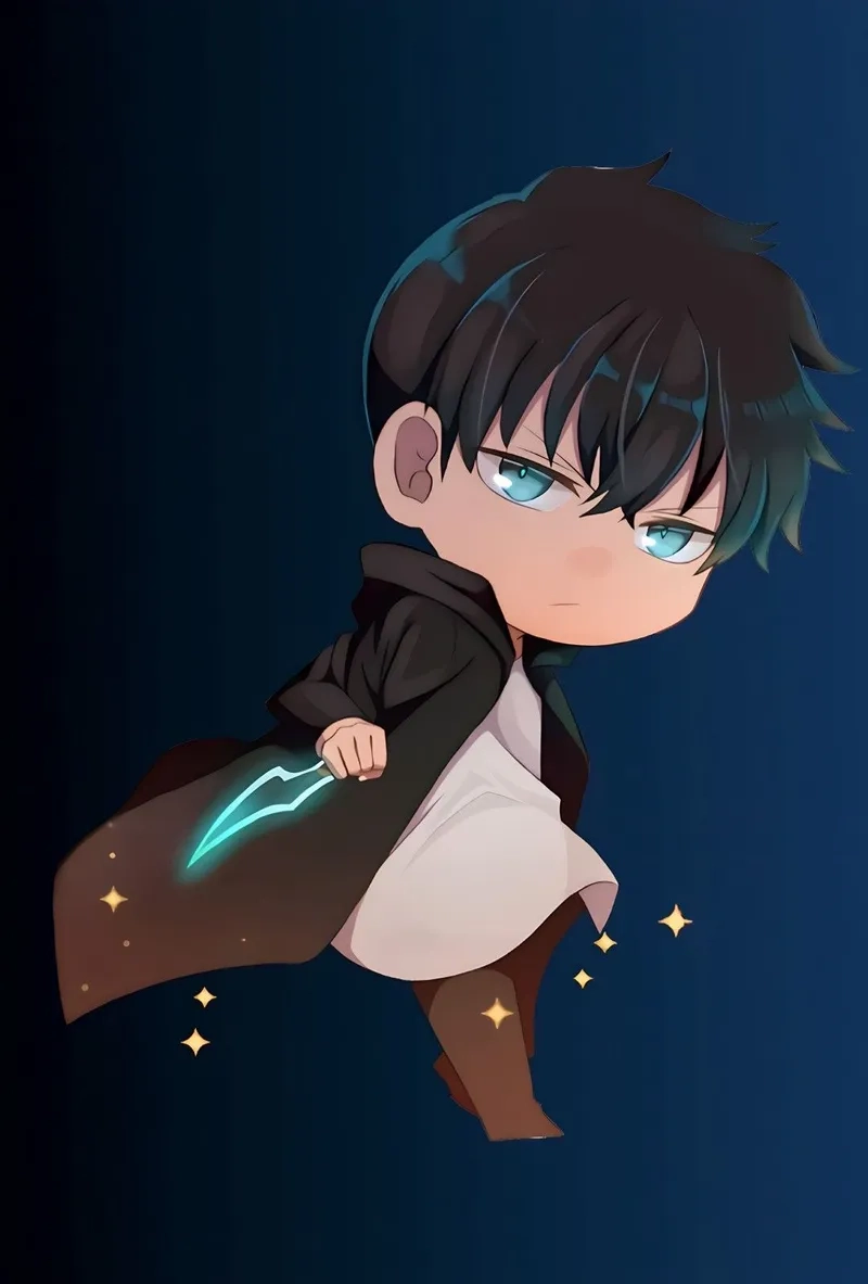 Bộ sưu tập ảnh solo leveling chibi đẹp ngất ngây cho fan