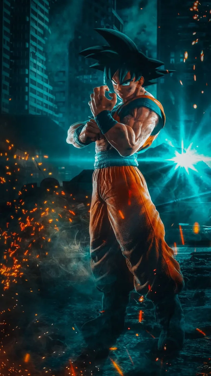 Hình nền 4k đẹp tuyệt của goku 4k wallpapers