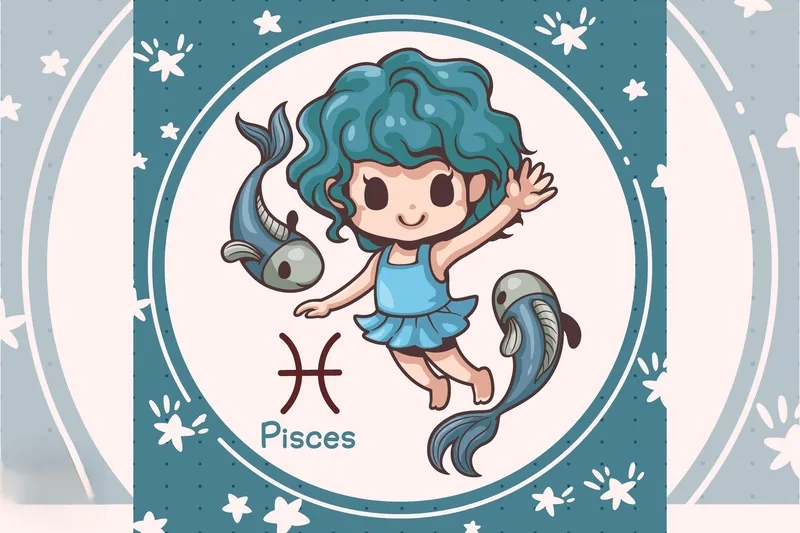 Ngắm bộ sưu tập chibi cung song ngư dễ thương cho fan Song Ngư