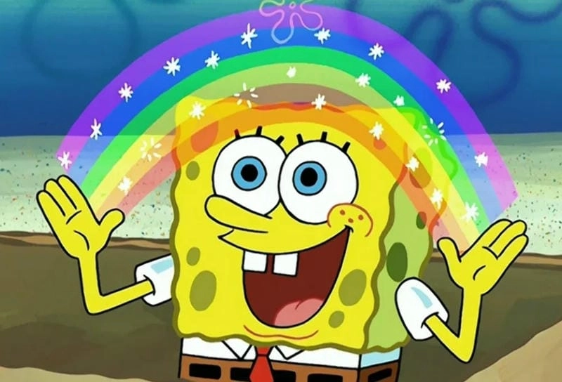 Cười sảng với spongebob meme viral