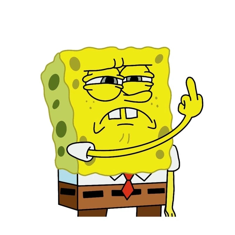 Cùng cười với những hình spongebob meme vui nhộn