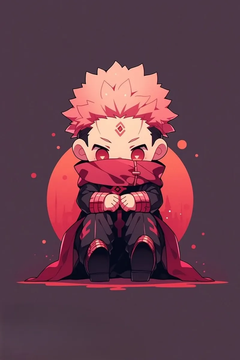 Bộ sưu tập sukuna chibi manga cực ngầu chuẩn phong cách anime