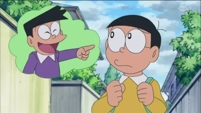 Ngắm đôi bạn nobita và suneo vui nhộn