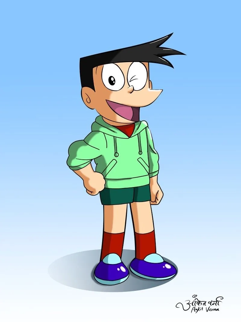 Hình ảnh sống động và đáng yêu của hình ảnh của suneo