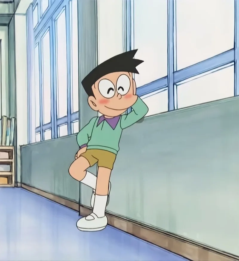 Những khoảnh khắc dễ thương trong hình suneo cute