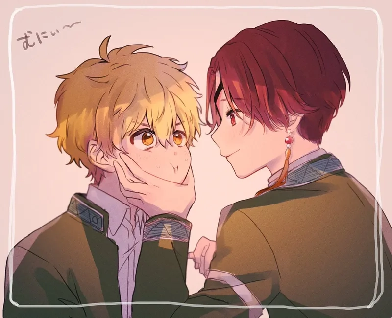 Tình cảm nhẹ nhàng của nirei x suou