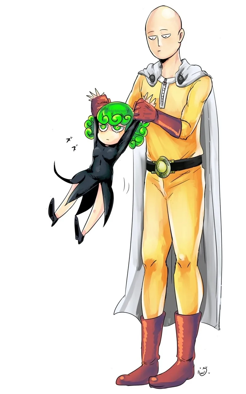 Tình bạn mạnh mẽ giữa tatsumaki and saitama