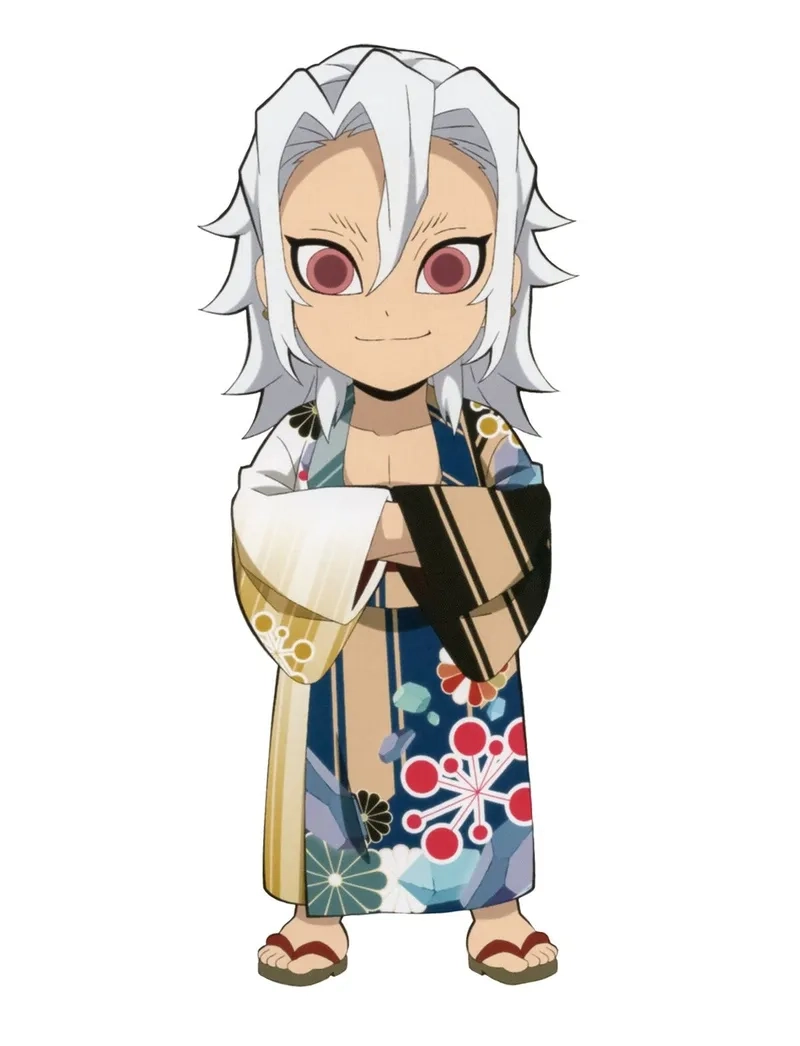 Thế giới anime rực rỡ với anime tengen uzui chibi