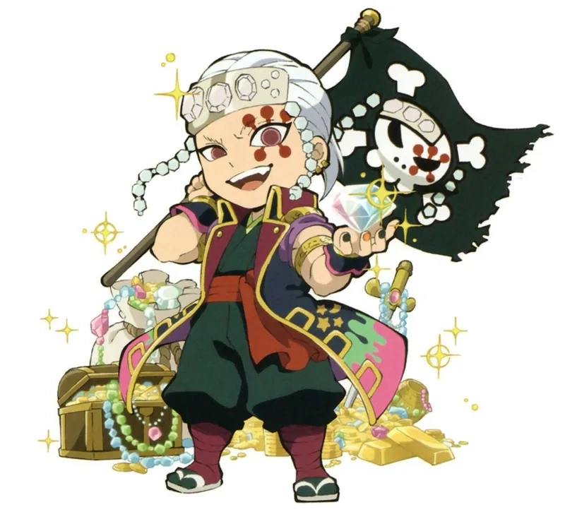 Trọn bộ sưu tập mới tengen uzui chibi cute