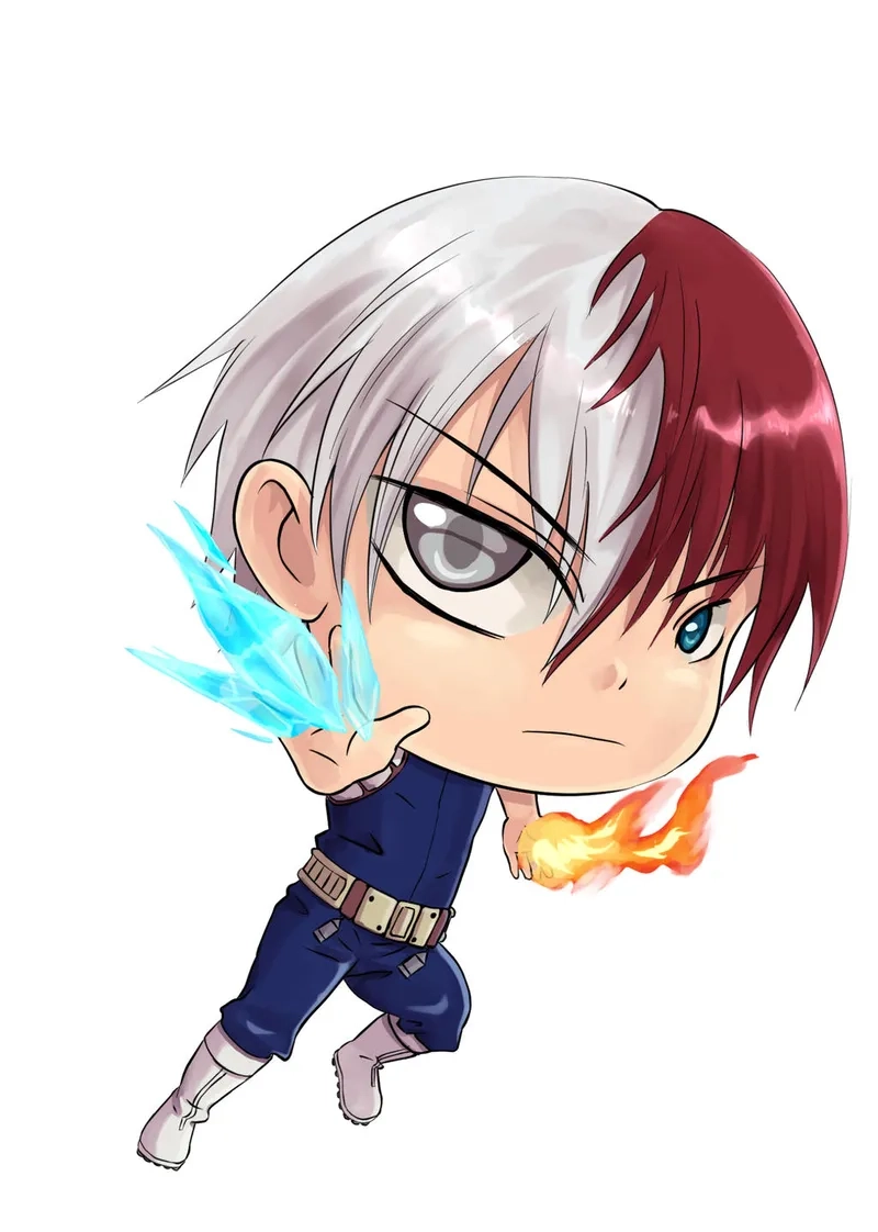 Chia sẻ ngay bộ ảnh todoroki chibi png chất lượng full HD