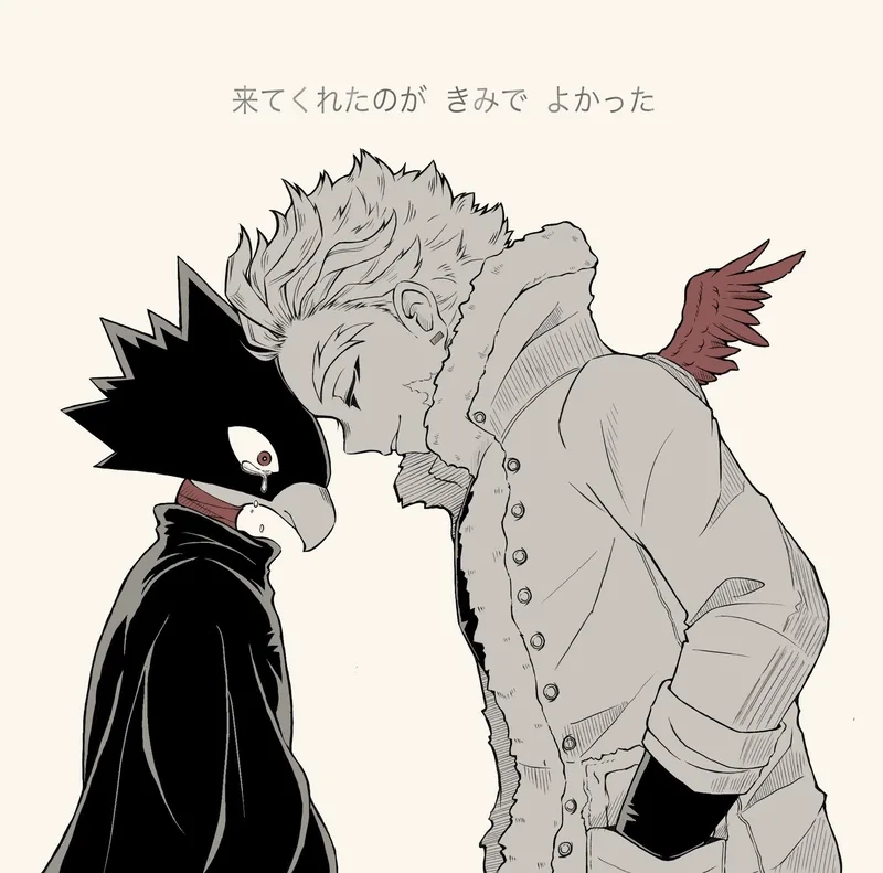 Không thể bỏ lỡ cảnh đáng yêu của hawks x tokoyami ship
