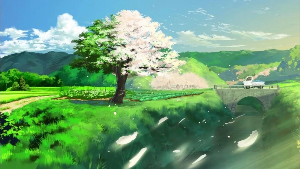 Thử ngay tranh phong cảnh anime dễ vẽ đầy sáng tạo