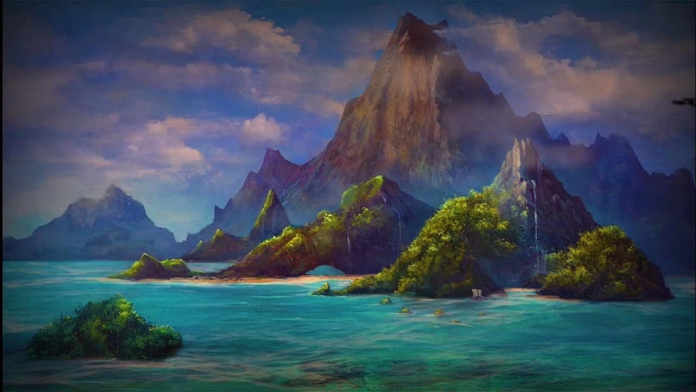 Thử sức vẽ tranh phong cảnh biển dễ dàng ngay tại nhà