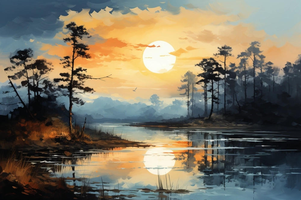 Học cách vẽ tranh phong cảnh đơn giản dễ dàng và sáng tạo