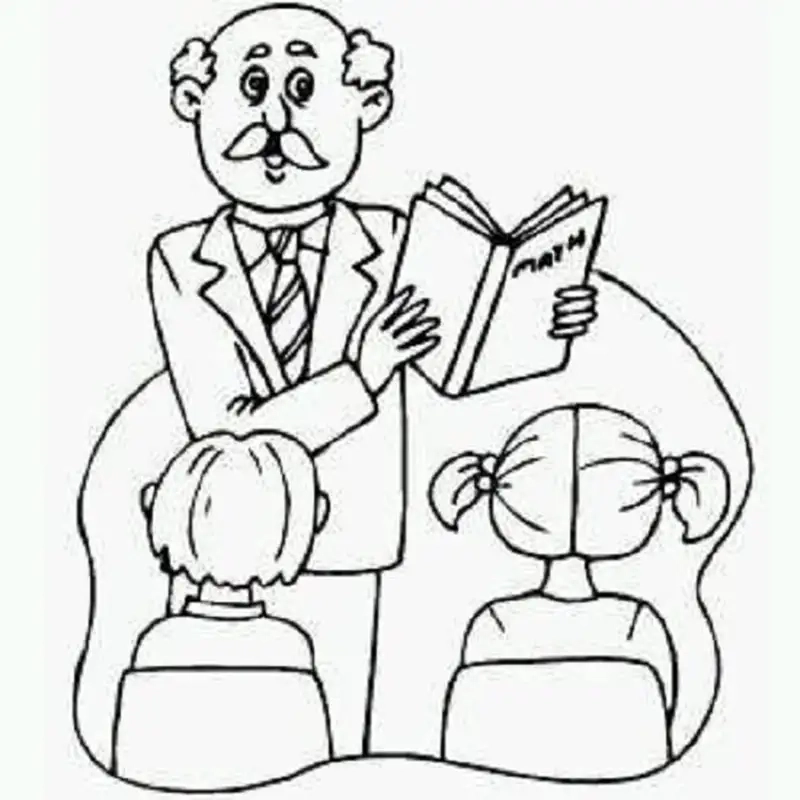 Tri ân thầy cô với tranh tô màu cô giáo 20 11 ý nghĩa