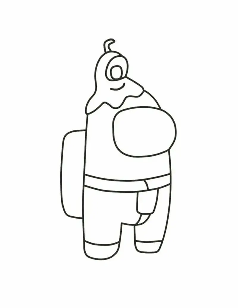 Khám phá ngay among us tranh tô màu đẹp mắt nhất hôm nay