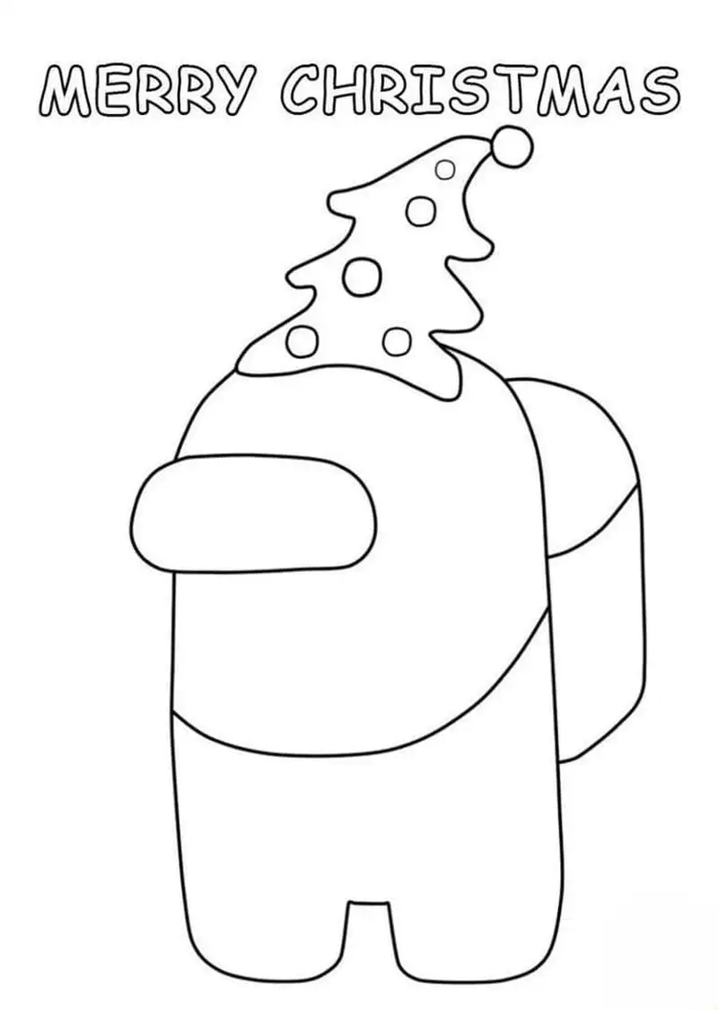 Khơi gợi sáng tạo với among us tô màu cute siêu dễ thương