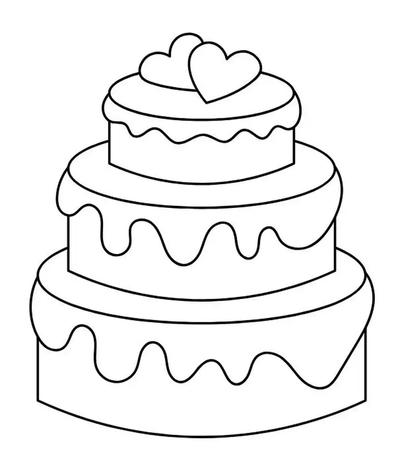 Sáng tạo vui nhộn cùng tranh tô màu bánh sinh nhật cho bé