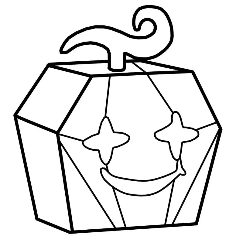 Sáng tạo với tranh tô màu nhân vật Blox Fruits đầy màu sắc