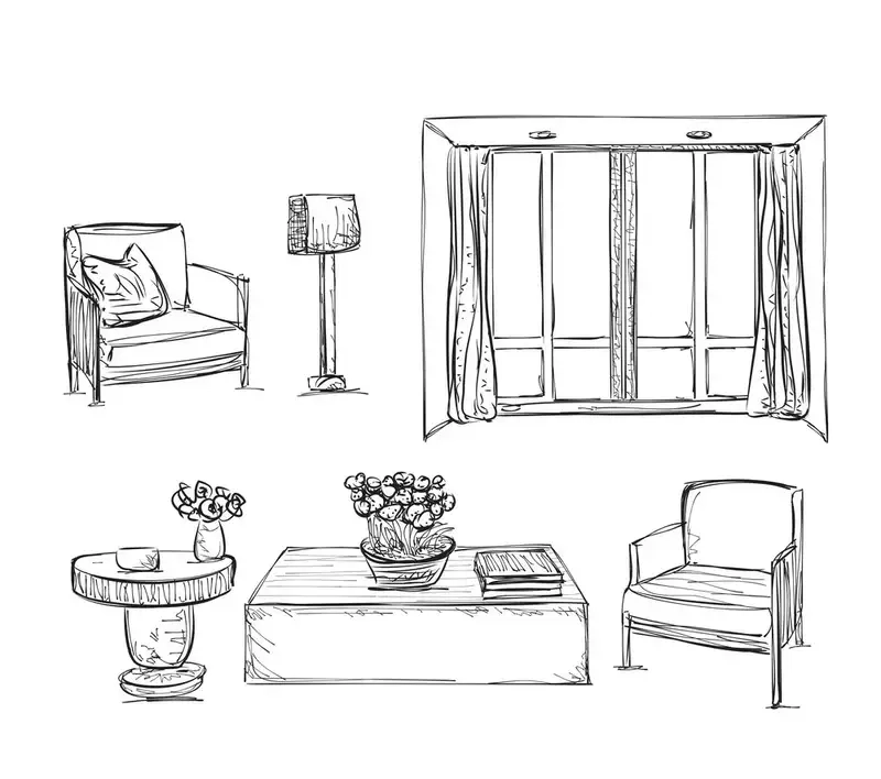 Tô điểm trí tưởng tượng với tranh tô màu bàn ghế gỗ đầy màu sắc