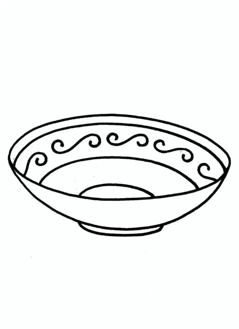 Tranh tô màu cái bát là như thế nào