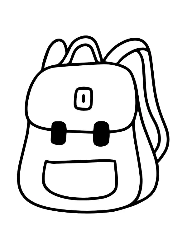 Tranh tô màu cái cặp sách là như thế nào