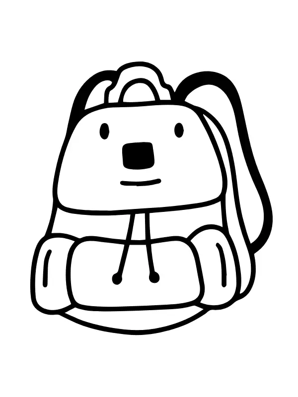 Thỏa sức sáng tạo cùng tranh tô màu cái cặp sách cặp tô màu