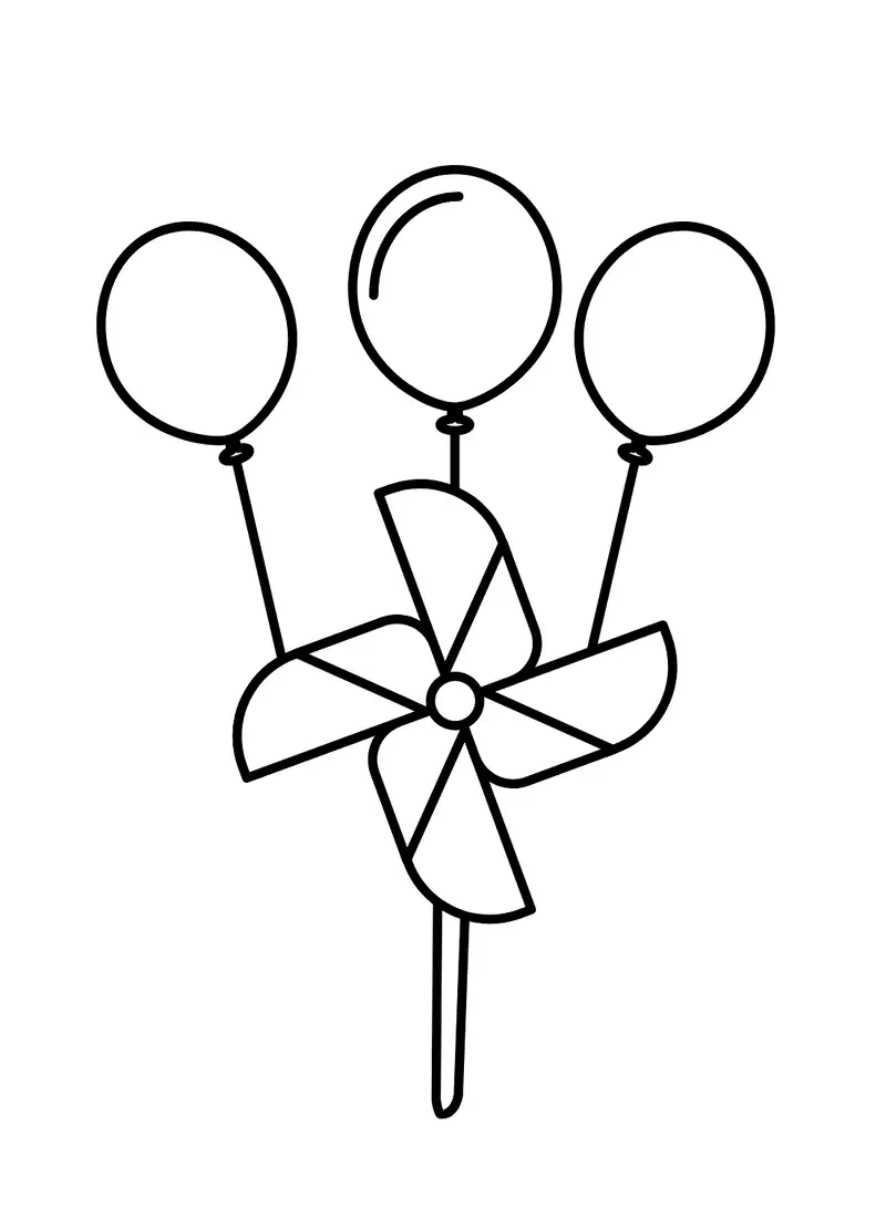 Tranh tô màu chong chong cho bé giúp bé rèn luyện sự khéo léo và kiên nhẫn