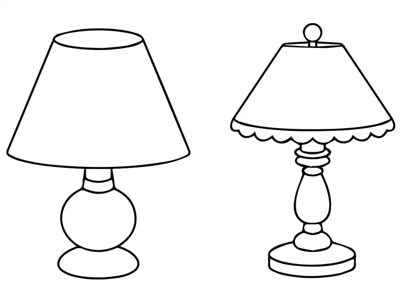 Tranh tô màu cái đèn ngủ là như thế nào