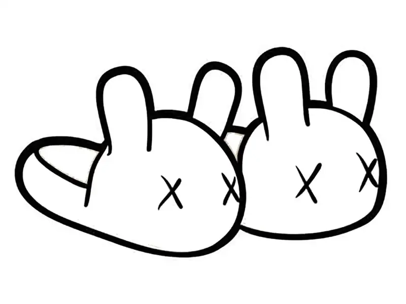 Thỏa sức tô vẽ với tranh tô màu cái dép đôi thật sinh động