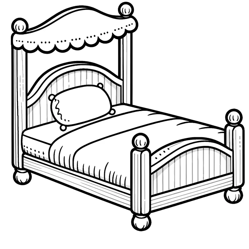 Tận hưởng sáng tạo cùng tranh tô màu giường ngủ đầy màu sắc