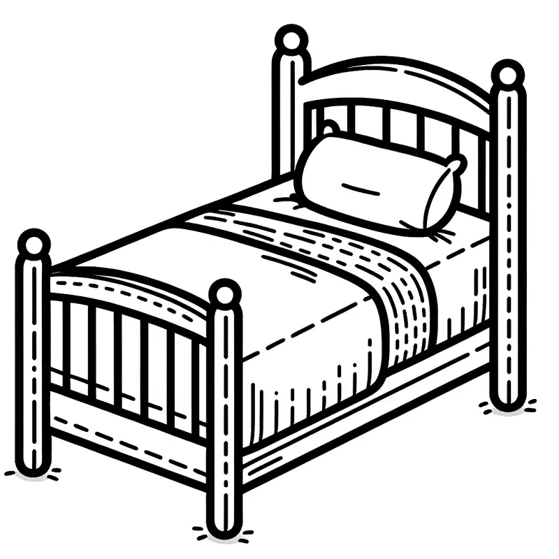 Khám phá thế giới sáng tạo với tranh tô màu giường trẻ em