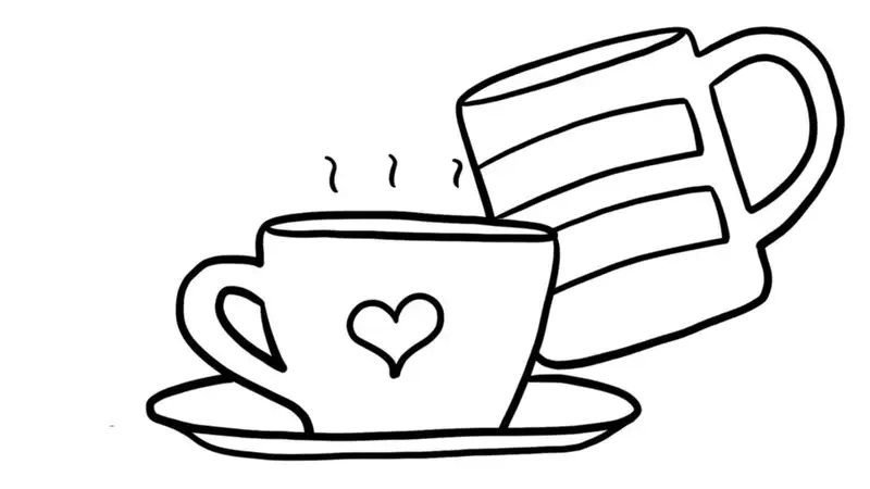 Khám phá hình ảnh tô màu cái ly phong phú cho bé