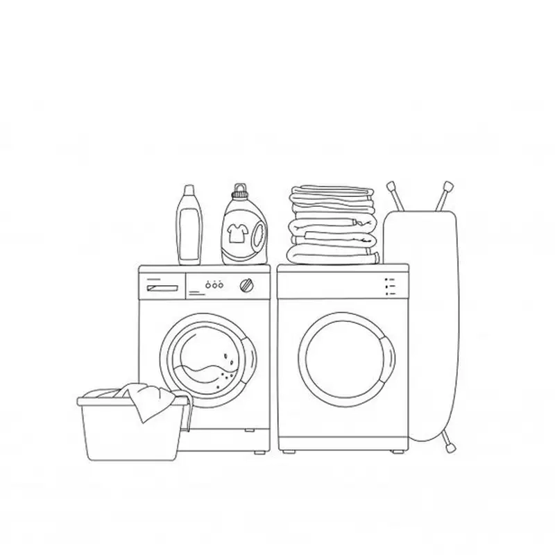 Bé thỏa sức sáng tạo với tranh tô màu máy giặt dễ thương