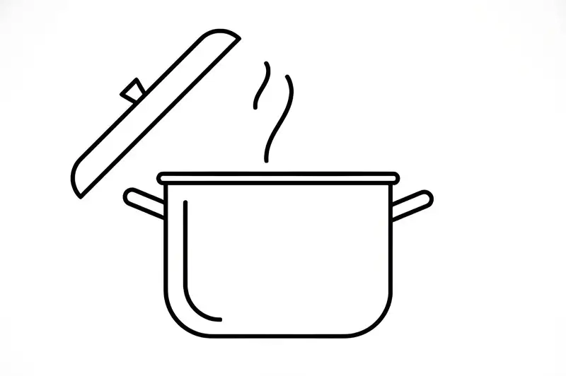 Sưu tập mẫu tranh tô màu cái nồi phong phú cho bé thỏa sức sáng tạo