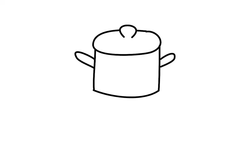 Khám phá tranh tô màu cái nồi đầy sáng tạo cho bé yêu học tô màu