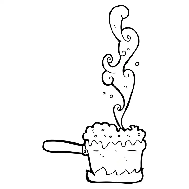 Chọn mẫu tranh tô màu cái nồi phù hợp cho bé phát triển trí tưởng tượng